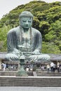 Kamakura, Japan - May 06, 2014 :The Great Buddha (Daibutsu) on t Royalty Free Stock Photo