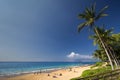 Kamaole III Beach, south shore of Maui, Hawaii Royalty Free Stock Photo