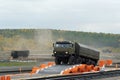 KamAZ-6350 heavy utility truck is member of Mustang family