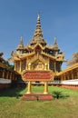 Kambawzathardi Golden Palace,Bago, myanmar.