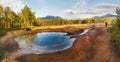 Kamchatka nalichevo hot springs