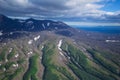 Kamchatka Territory, Russia. The edge of the earth. The land of wild and green nature and volcanoes