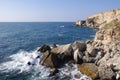 Kamen bryag rocky coast, Bulgaria Royalty Free Stock Photo