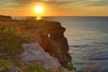 Kamen Bryag Stone Coast sunrise Bulgaria Royalty Free Stock Photo