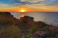 Kamen Bryag Stone Coast sunrise Bulgaria Royalty Free Stock Photo