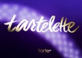 Kamenetz-Podolsky, UKRAINE, August 11, 2017: TARTELETTE logo