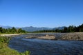 Kameng river near road side flowing