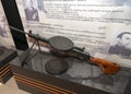 DP Degtyarev Infantry-machine gun;developed by VA Degtyarev. DP became one of the first examples of small arms created in the