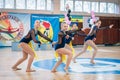 Championship of the city of Kamenskoye in cheerleading among solos, duets and teams