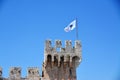 Kamerlengo castle in Trogir, Croatia. - architectural details Royalty Free Stock Photo