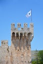 Kamerlengo castle in Trogir, Croatia. - architectural details Royalty Free Stock Photo