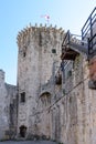 Kamerlengo Fortress (Gradina Kamerlengo in Croatian) is a town castle from 15th century, Trogir, Croatia