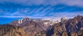 Kamet, Parvati and Neelkanth near Auli, Uttarakhand, India