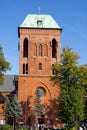 Cathedral church in Kamien Pomorski, Poland. Royalty Free Stock Photo