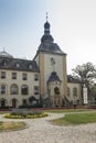 KAMIEN SLASKI, POLAND - August 28, 2018: The palace in Kamien Slaski. The shrine of St. Jack. Religious center near Opole.