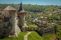 Kamieniec Podolski fortress - one of the most famous and beautiful castles in Ukraine.