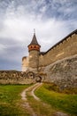 Kamieniec Podolski fortress - one of the most famous and beautiful castles in Ukraine Royalty Free Stock Photo
