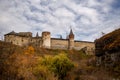 Kamieniec Podolski fortress - one of the most famous and beautiful castles in Ukraine Royalty Free Stock Photo