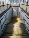 Undergroun passage to platforms of railway station