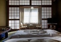 KAMIKOCHI,JAPAN- MAY 22,2016: traditional Japanese room in traditional style