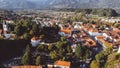 Kamnik old town from above Royalty Free Stock Photo