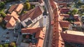 Kamnik old town from above Royalty Free Stock Photo