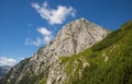 Kamnik saddle, Kamnik Savinja alps, Slovenia Royalty Free Stock Photo