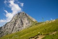 Kamnik saddle, Kamnik Savinja alps, Slovenia Royalty Free Stock Photo