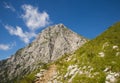 Kamnik saddle, Kamnik Savinja alps, Slovenia Royalty Free Stock Photo