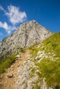 Kamnik saddle, Kamnik Savinja alps, Slovenia Royalty Free Stock Photo