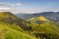 Mountain landscape at the Kamnik-Savinja Alps Royalty Free Stock Photo