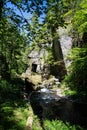 Kamnitz gorge, Bohemia, Czech Republic Royalty Free Stock Photo