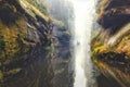 Kamnitz Gorge in Saxon switzerland national park