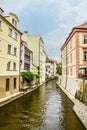 Kampa Island with Certovka River Royalty Free Stock Photo