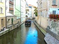 Kampa Island with Certovka River in Old Prague, Czech Republic