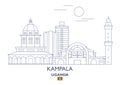 Kampala City Skyline, Uganda