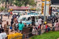 Taxi on Kampala Road, Kampala, Uganda