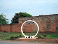 Kampala/Uganda - APRIL 10, 2015; Stock photo the Equator Uganda Royalty Free Stock Photo