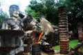 Kamphaeng Phet Historical Park Aranyik Area,Buddha of thailand