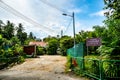 Kampong Lorong Buangkok, last surviving kampong, is a village located in Buangkok in Hougang, Singapore. Royalty Free Stock Photo