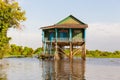 Kampong Phluk floating village Royalty Free Stock Photo