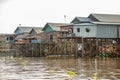 Kampong Phluk floating village Royalty Free Stock Photo