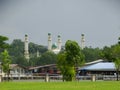 Kampong Tamoi Mosque, Brunei. Prayer, sanctuary. Royalty Free Stock Photo