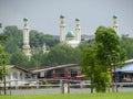Kampong Tamoi Mosque, Brunei. Prayer, sanctuary. Royalty Free Stock Photo