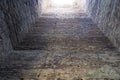 An interior of Prasat Tao in Sambor Prei Kuk in Cambodia