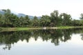 Praek Tuek Chhu river Kampot Cambodia Royalty Free Stock Photo