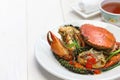 Kampot green pepper crab