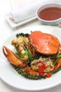 Kampot green pepper crab Royalty Free Stock Photo