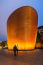 Kamppi Chapel in Helsinki, Finland