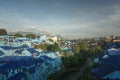 Kampung Biru Arema Blue Village beside Colorful Village Jodipan Malang East Java Indonesia Royalty Free Stock Photo